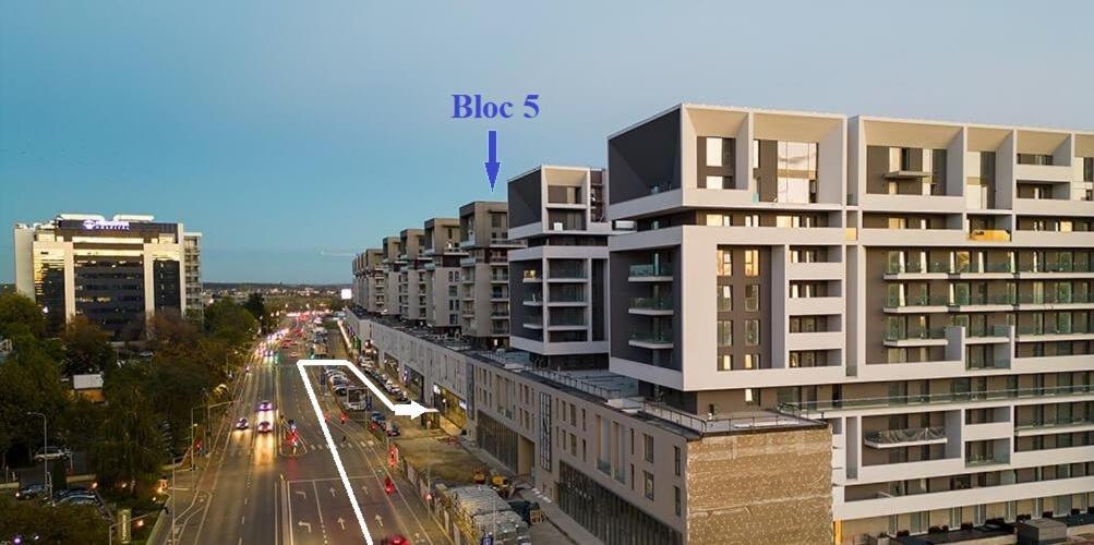 Sunshine - New & Quiet 1Br Apt, Business Area, Close To Airport, Highway A3, Subway Бухарест Экстерьер фото
